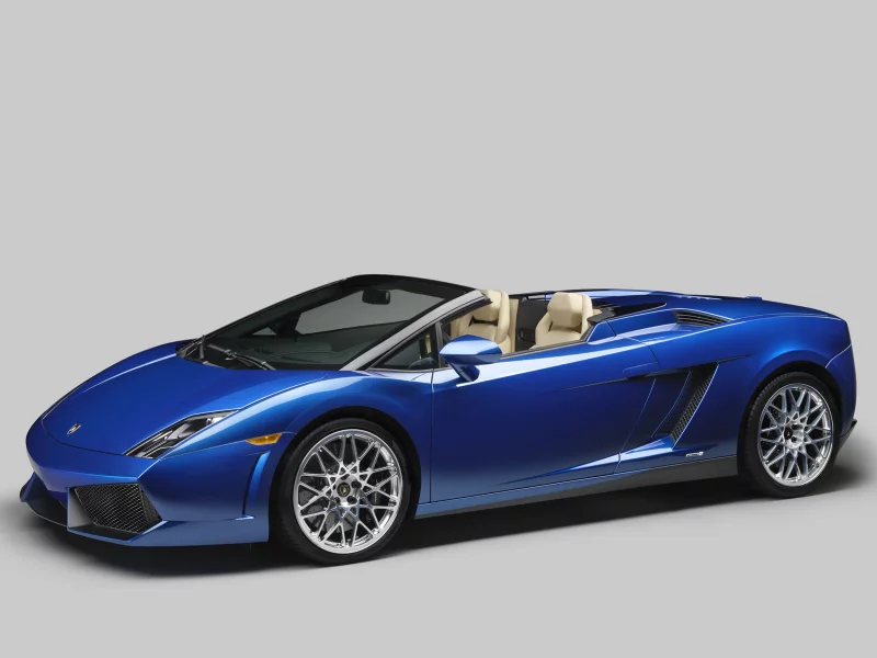 галлардо, синий, lamborghini, спайдер, 550-2, передок, gallardo, spyder, суперкар, lp, ламборгини