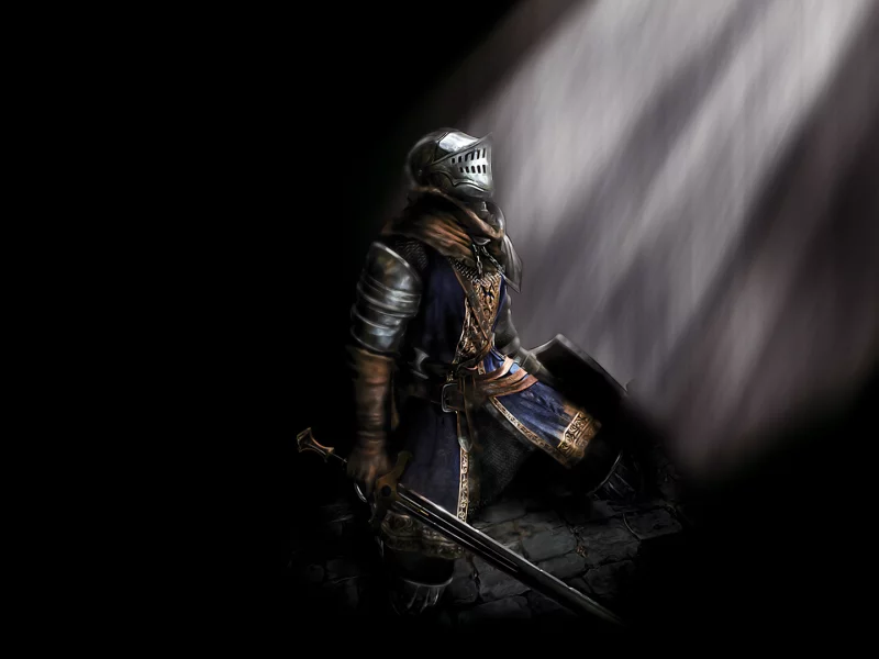 доспехи, игра, dark souls, рыцарь
