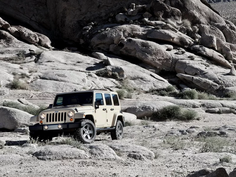 машина, джип, автомобиль, горы, wrangler, jeep