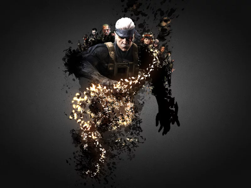 персонажи, snake, metal gear solid