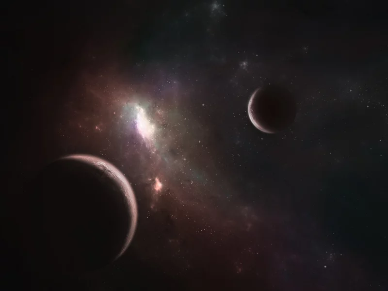 planet, созвездие, satellite, space, свечение