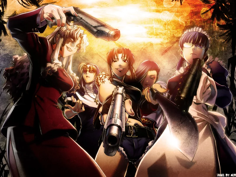 оружия, реви, кампания, black lagoon