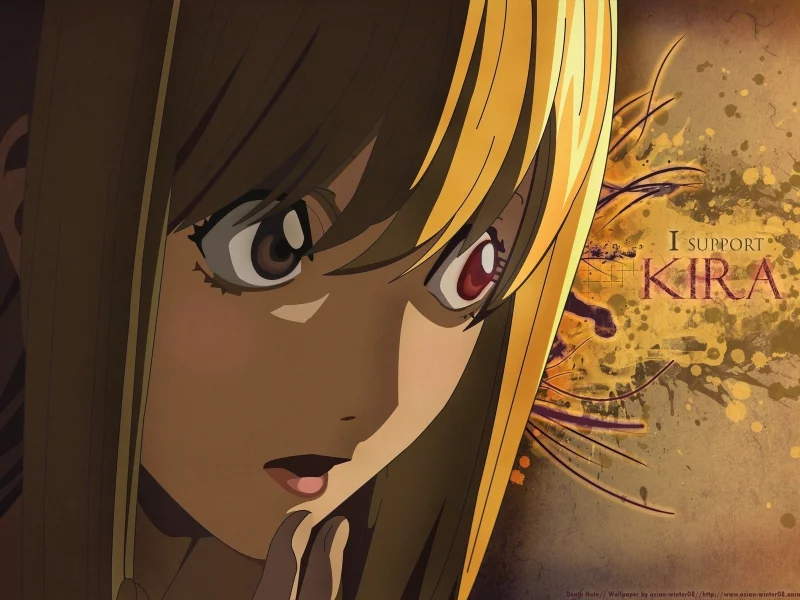 миса, death note, помощница киры, anime, тетрадь смерти