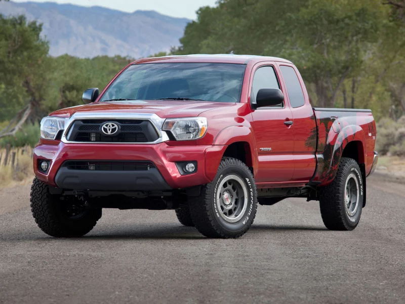 access cab, tacoma, limited edition, пикап, baja series, tuning, trd, toyota, красный, передок, tx, тоёта, такома, тюнинг