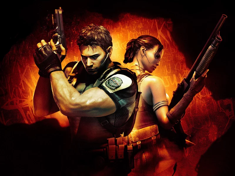 игры, sheva, resident evil 5, chris