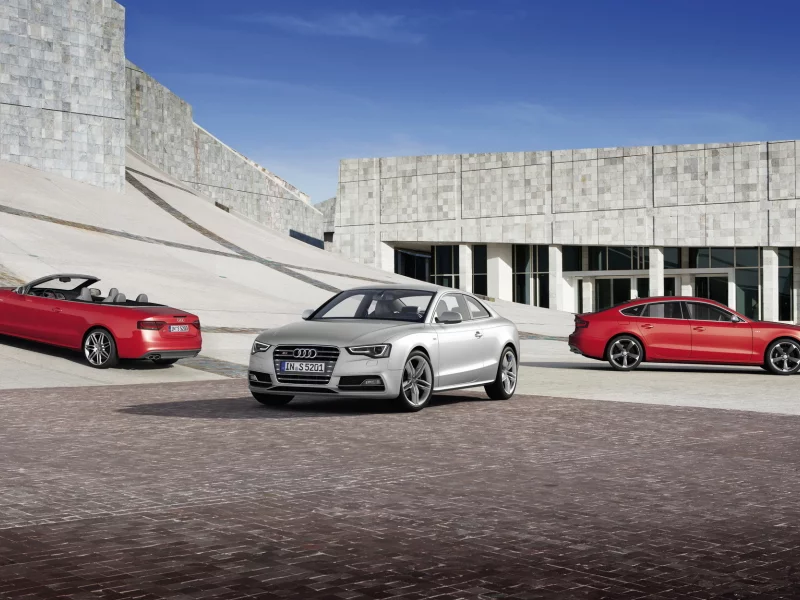 ауди, кабриолет, audi, здание, s5, купе