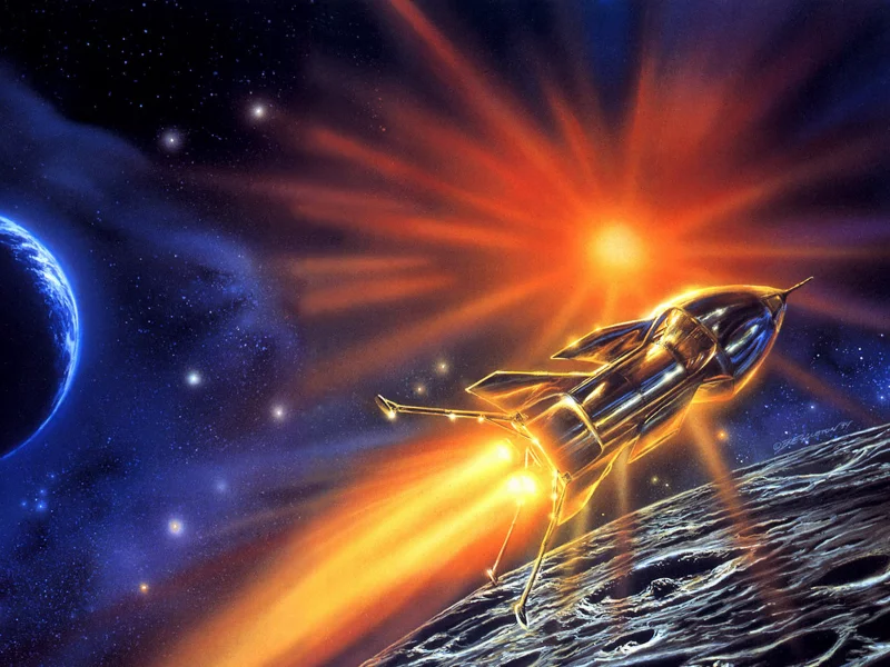 картина, bob eggleton, anti-ice, alien horizons