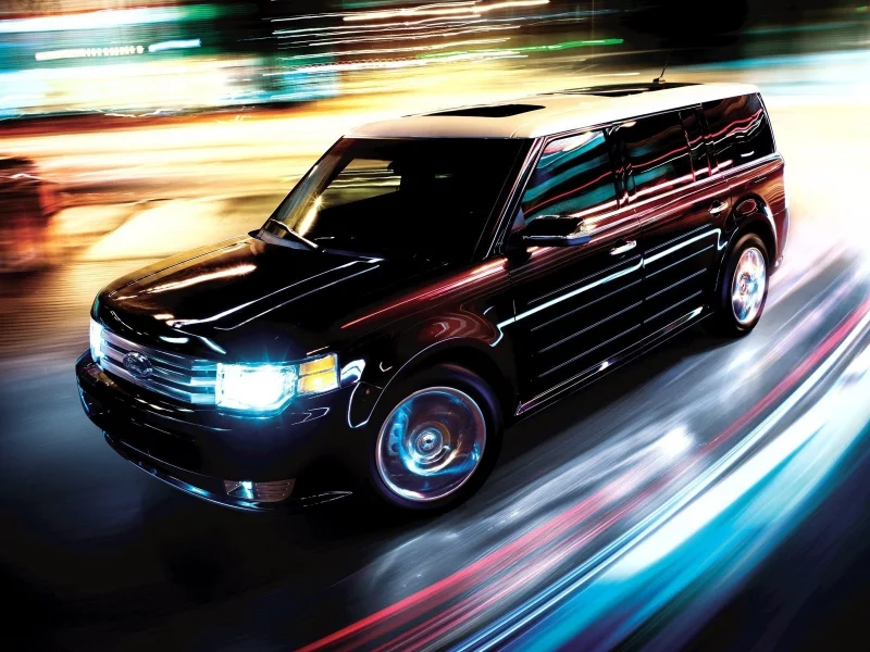 свечение, ford, эффект скорости, flex