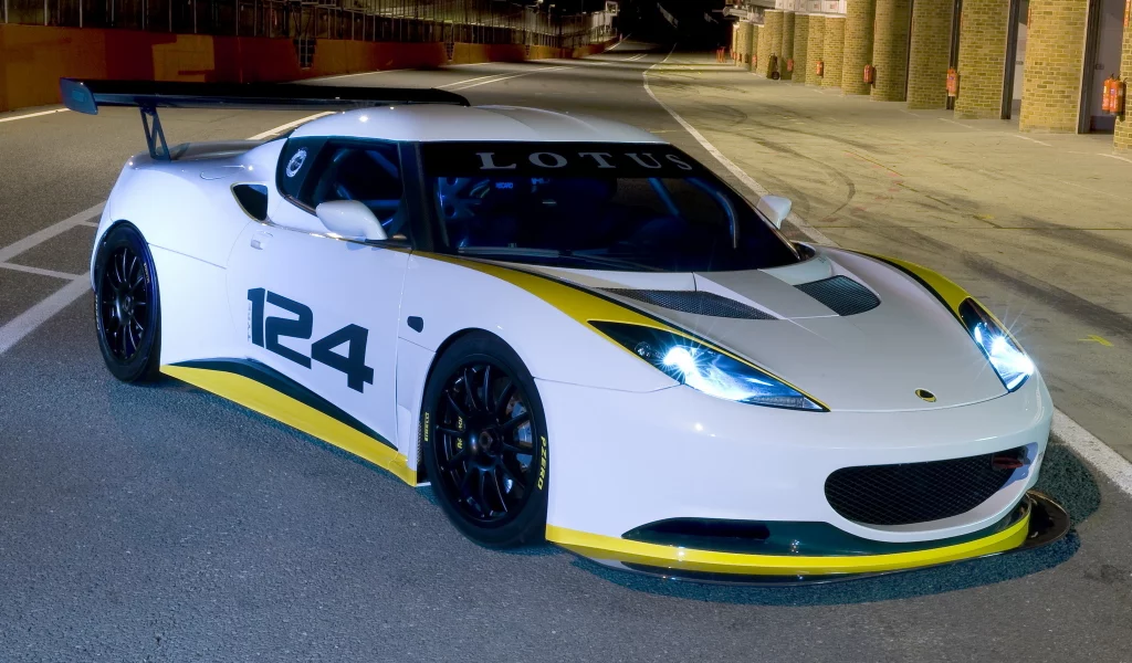 lotus, racecar, endurance, передняя часть, ночь, боксы, евора, лотус, night, evora, трасса, type 124