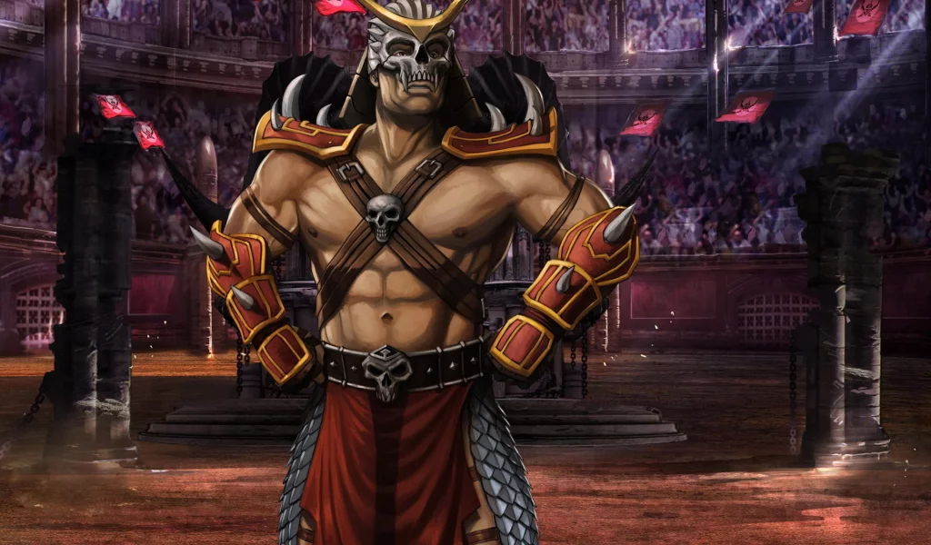 шао кан, mortal kombat, мк 9, арена