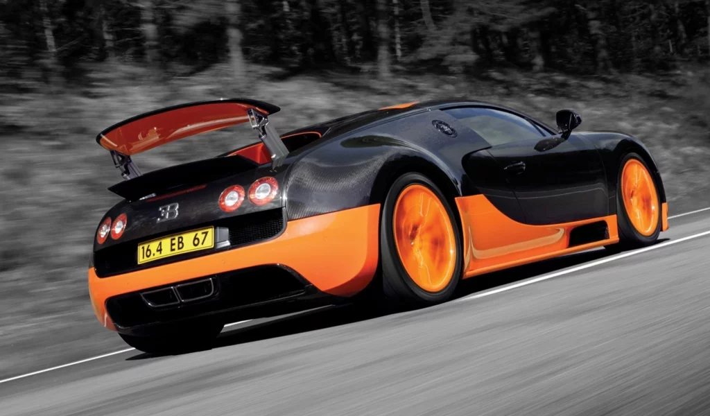 дорога, движение, bugatti veyron