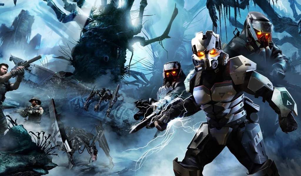 боцы, warriors, киллзон 3, guerrilla games, killzone 3, автомат