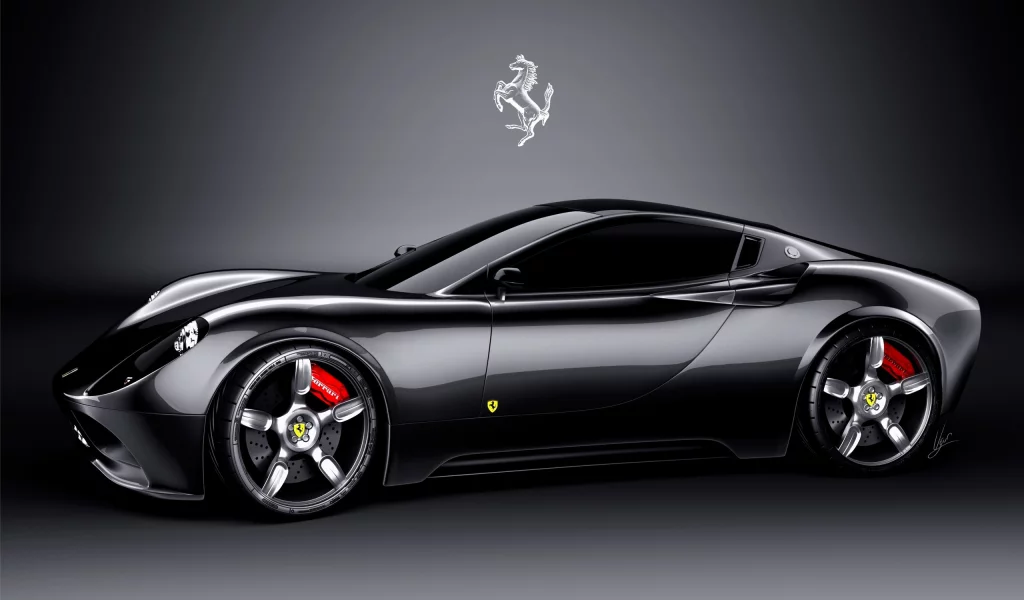 ferrari, dino, studio shot