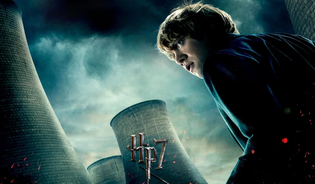 harry potter 7, rupert grin, ron weasley, гарри поттер и дары смерти, волшебник, рон уизли, руперт грин, парень, маг