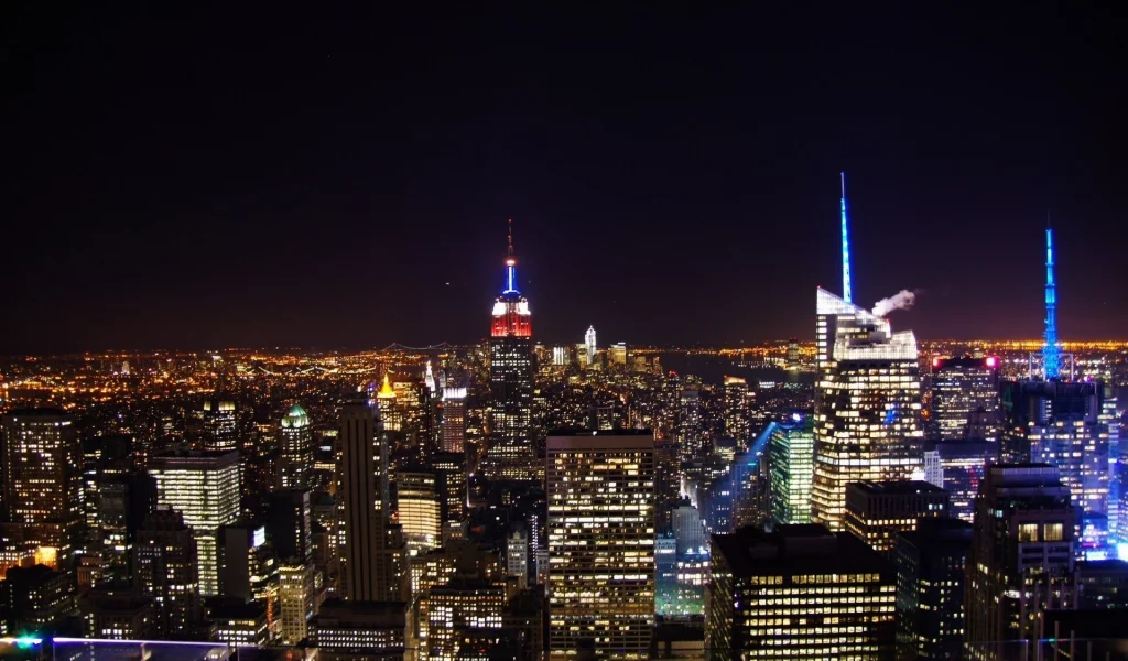 nyc, ночь, нью-йорк, new york, night