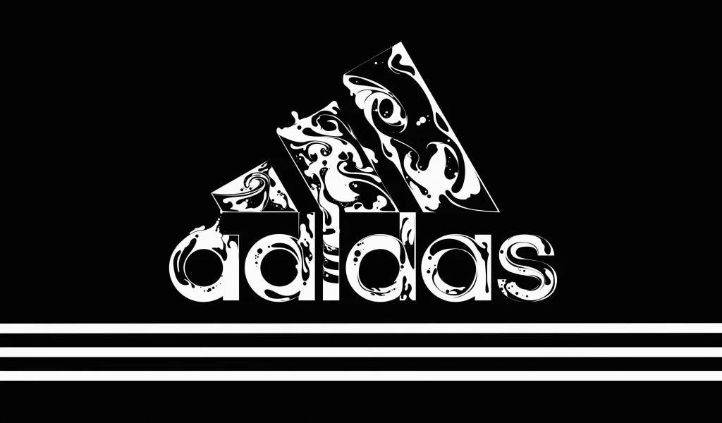 фирма, логотип, adidas