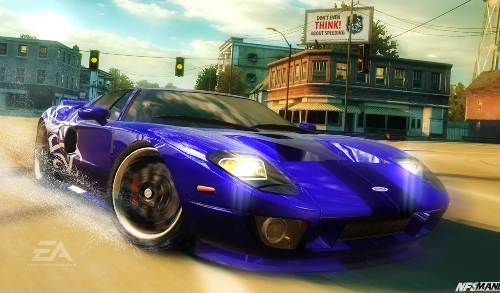 ford gt, nfs mw, машина