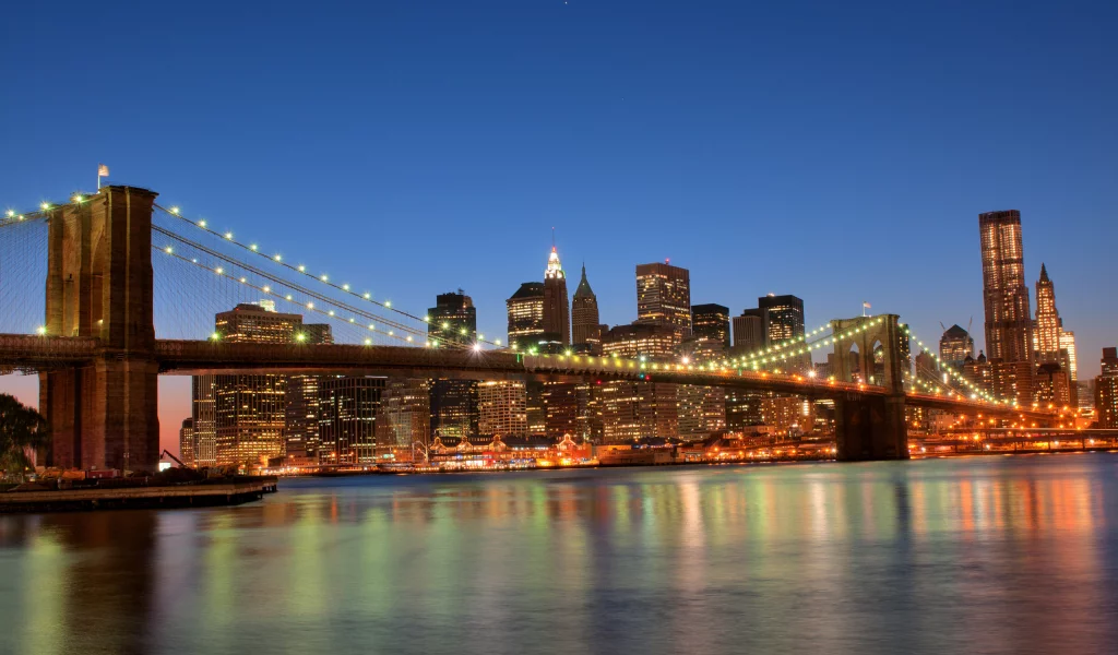 сша, нью-йорк, бруклинский мост, brooklyn bridge