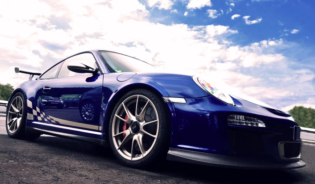 porsche, небо, 911, gt3, rs
