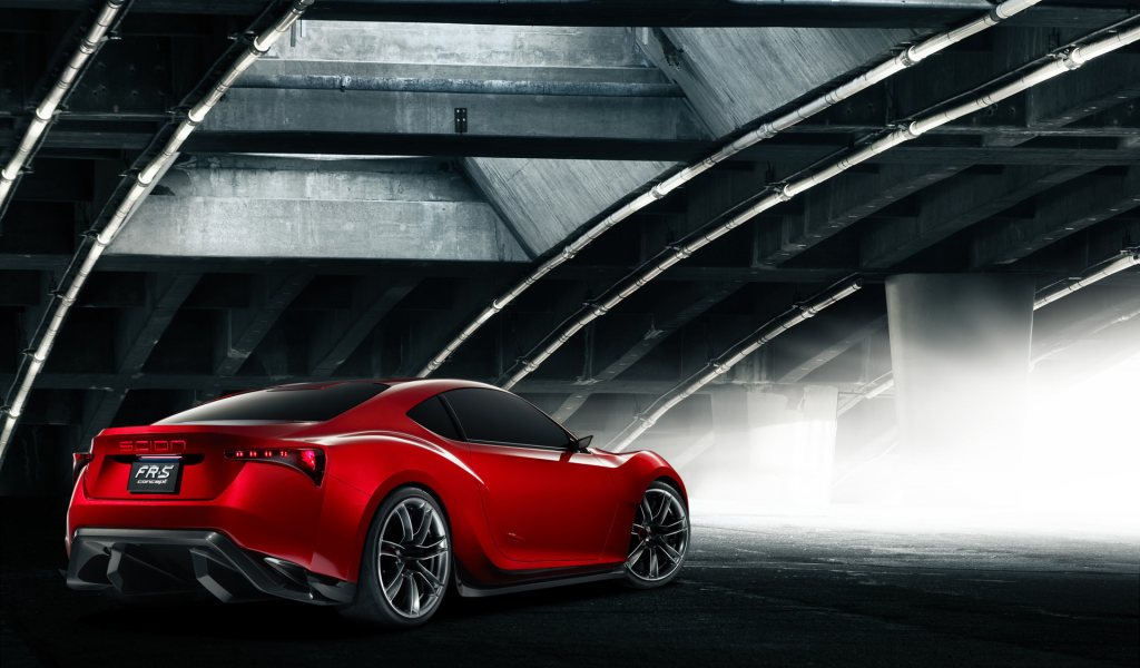 авто обои, scion, fr-s, рендеринг, тойота, toyota, concept, auto wallpapers, cars