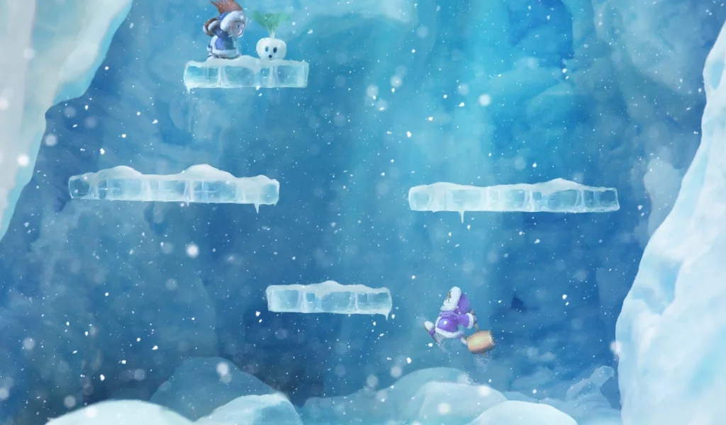 game, ice, climber