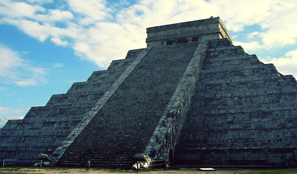 мексика, chichen itza, пирамида, майя