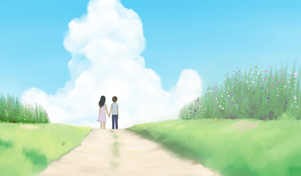 summer wars, облако, нацуки, кэндзи, летние войны