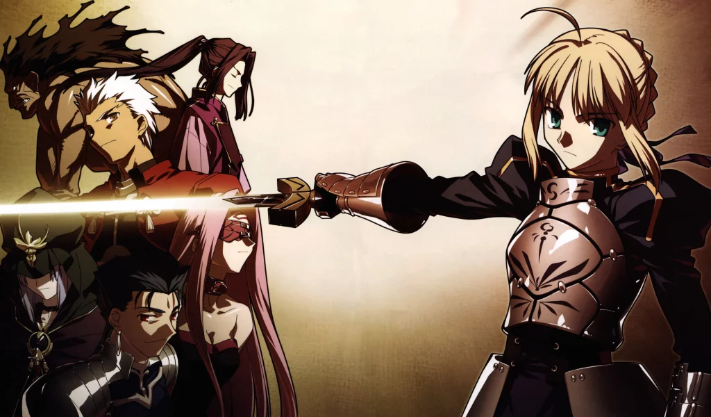 stay, saber, сериал, девушка, меч, доспехи, night, fate