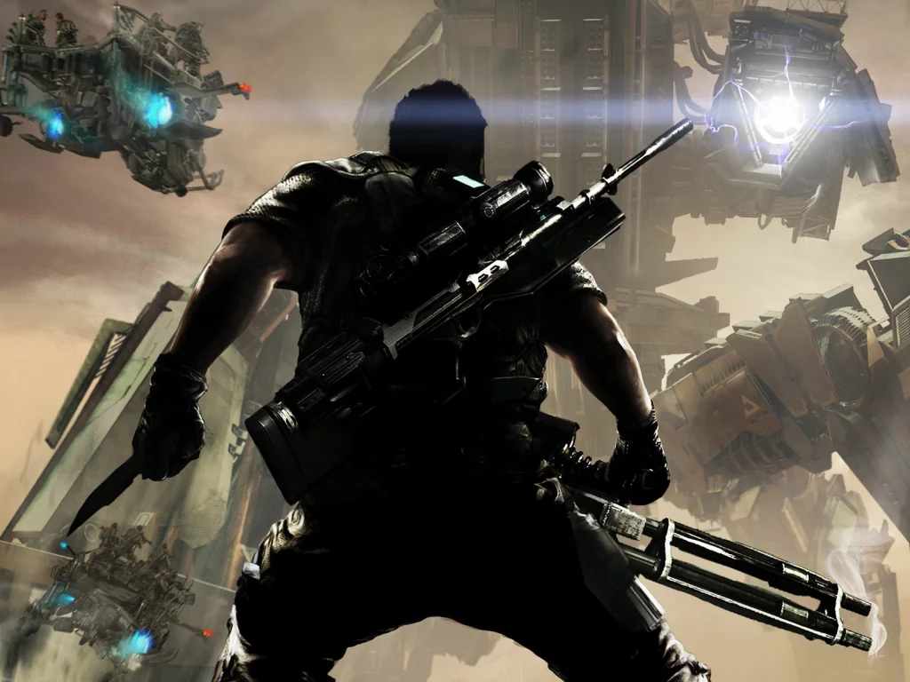 киллзон 3, guerrilla games, боец, автомат, killzone 3, warrior