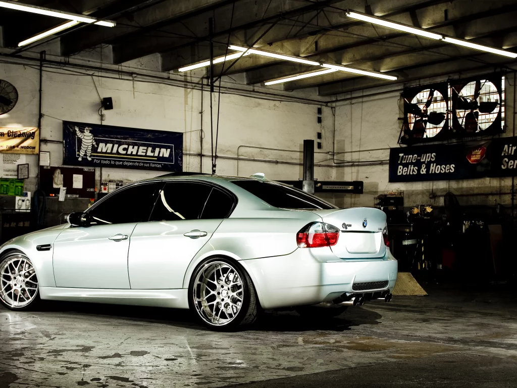 мастерская, m3, серебристый, задняя часть, бмв, bmw, michelin, silvery, баннер, e90