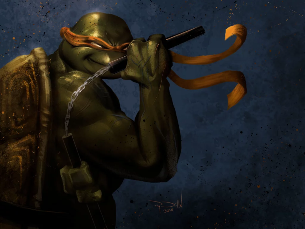 tmnt, michelangelo, mikey