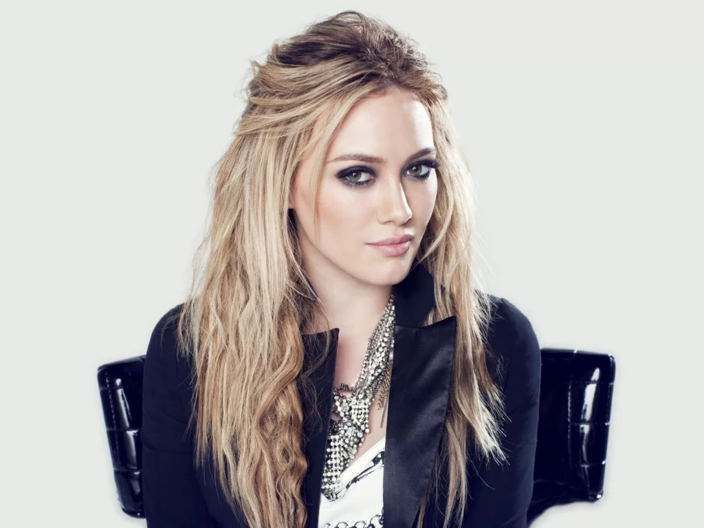 актриса, hilary duff, портерт, хилари дафф, лицо, блондинка