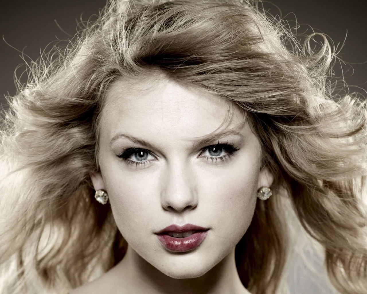 серые, девушка, глаза, taylor swift, волосы, русые, лицо