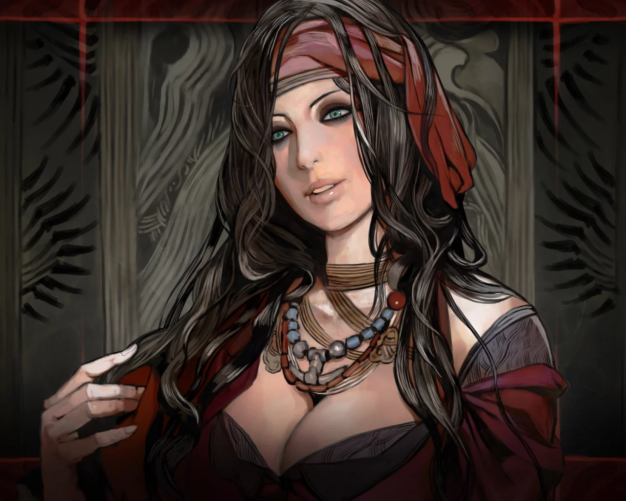 миа, castlevania, грудь, mia