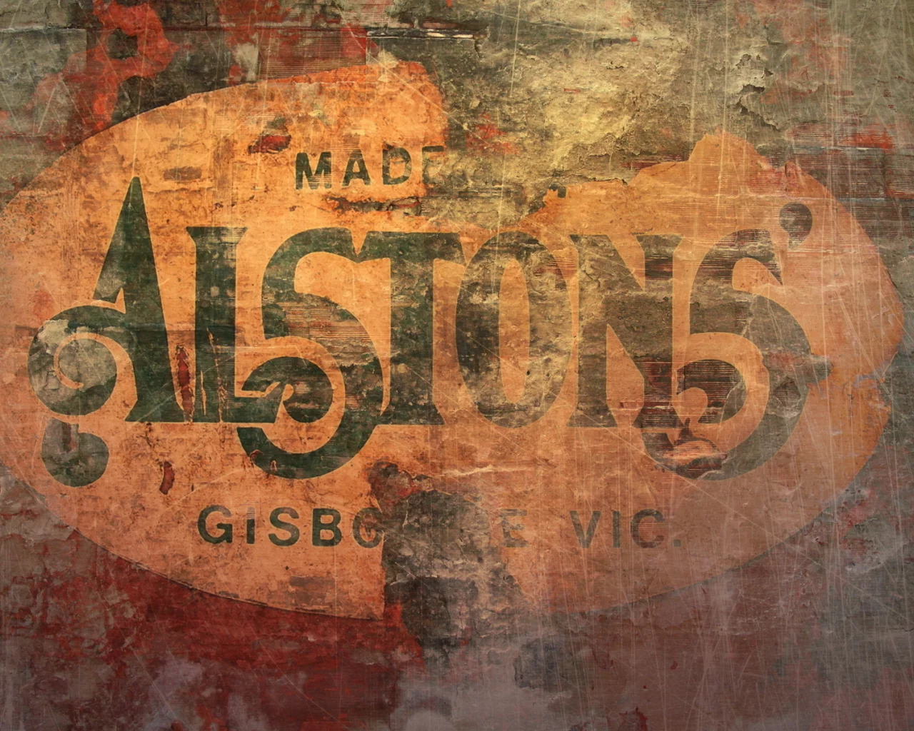 alstons, краска, старье, царапины