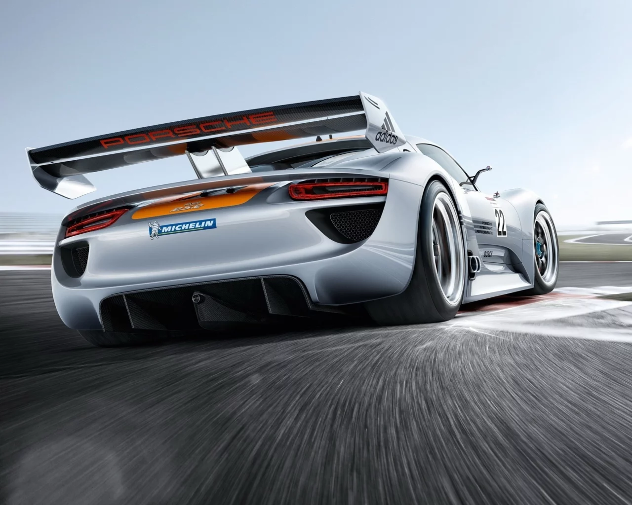 concept, 918, небо, rsr, porsche, гоночный трек
