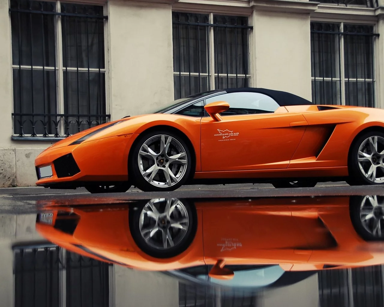 lamborghini, spyder, gallardo