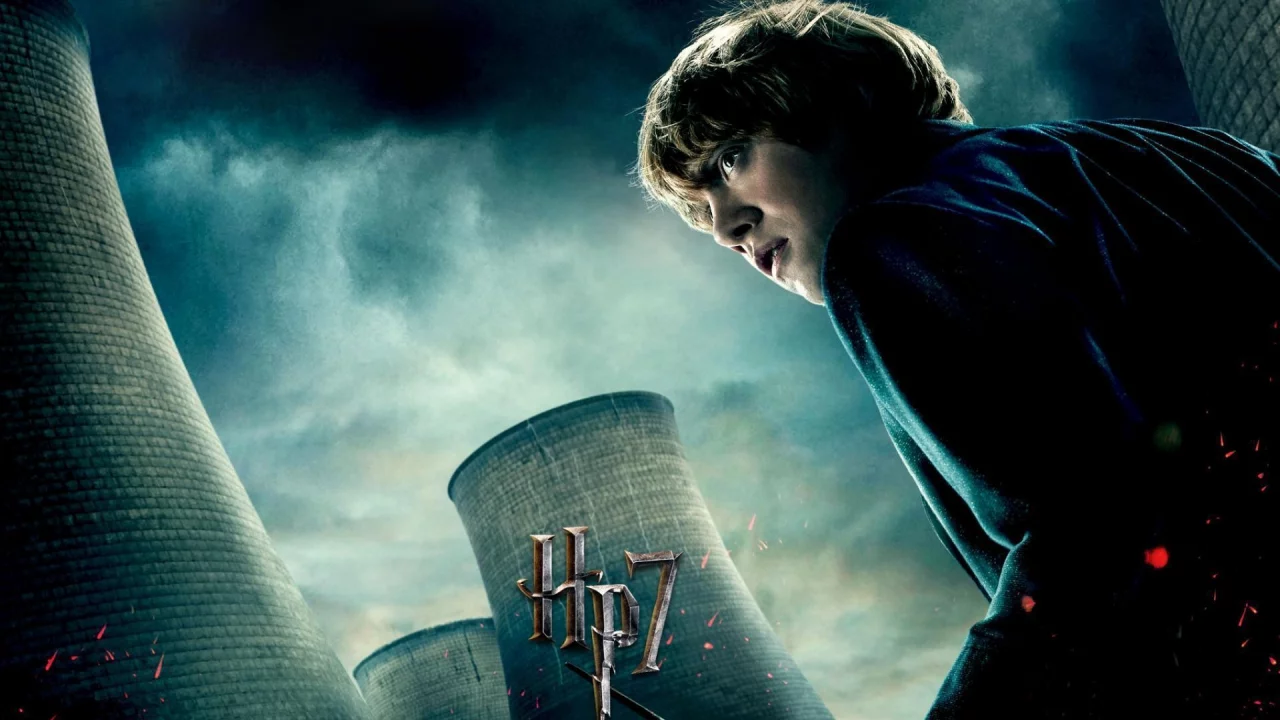 harry potter 7, rupert grin, ron weasley, гарри поттер и дары смерти, волшебник, рон уизли, руперт грин, парень, маг