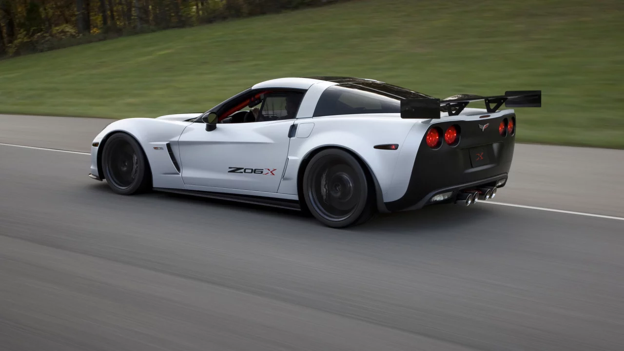 скорость, трасса, corvette