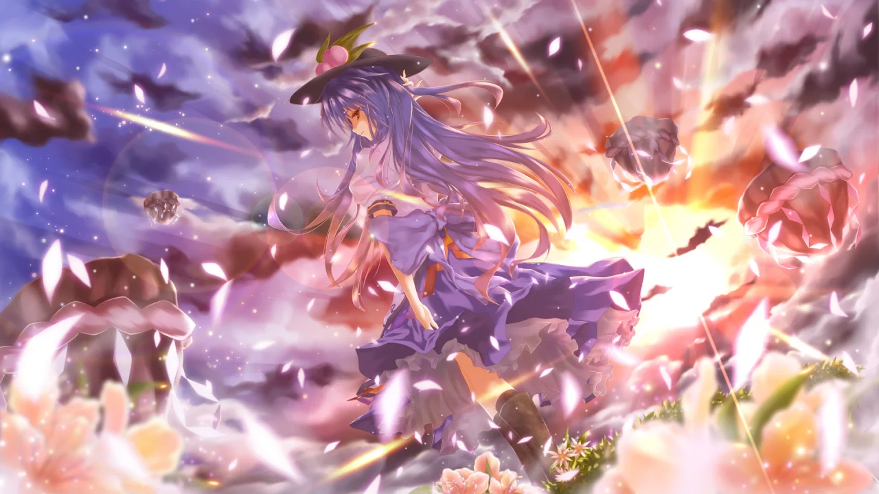 свет, touhou, hinanawi tenshi