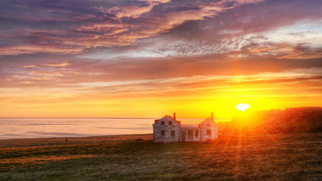 north atlantic, восход, exploring the peninsula at sunrise