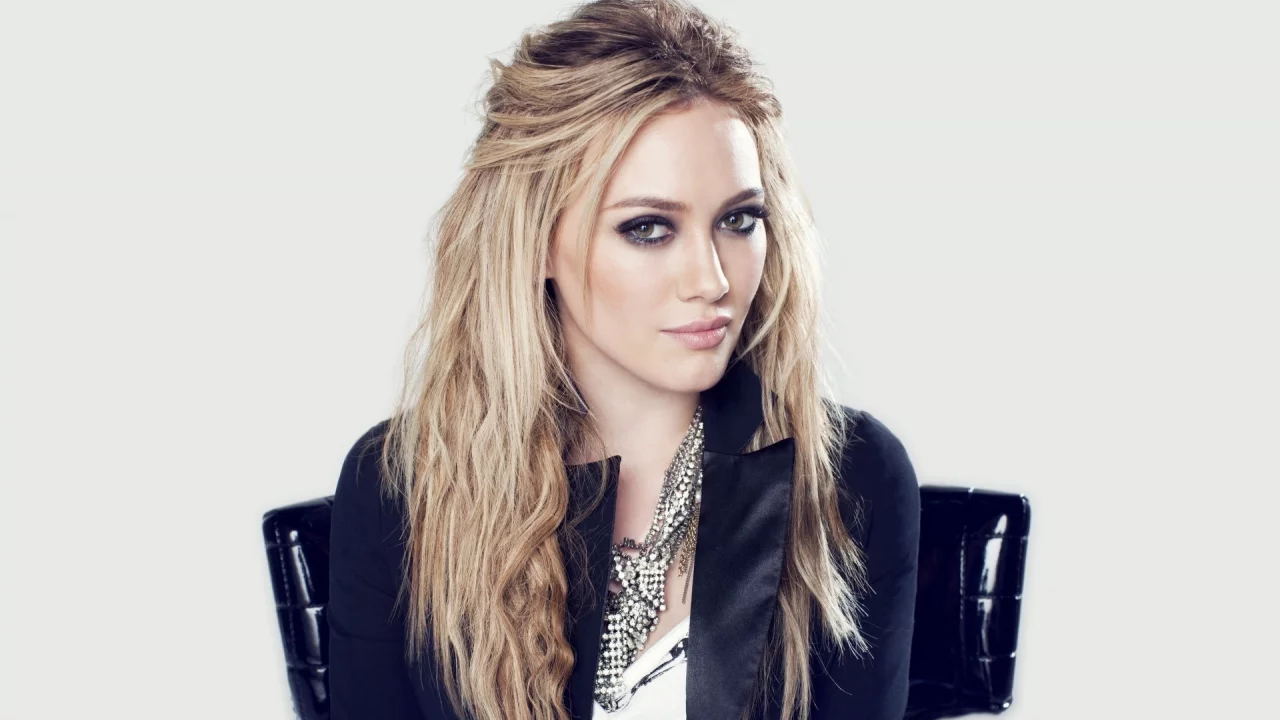 актриса, hilary duff, портерт, хилари дафф, лицо, блондинка