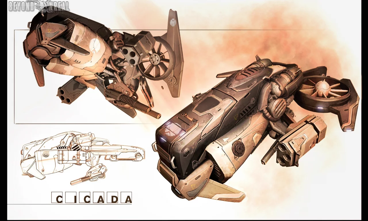unrealtournament3, техника, cicada
