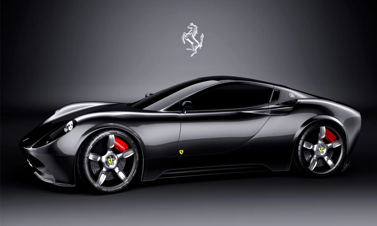 ferrari, dino, studio shot