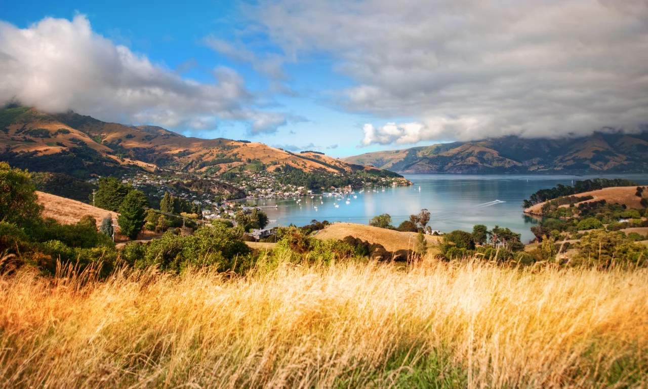 akaroa, new zealand, south island, новая зеландия, aotearoa