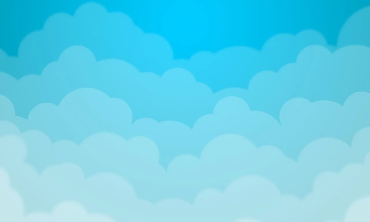 облака, голубые, blue