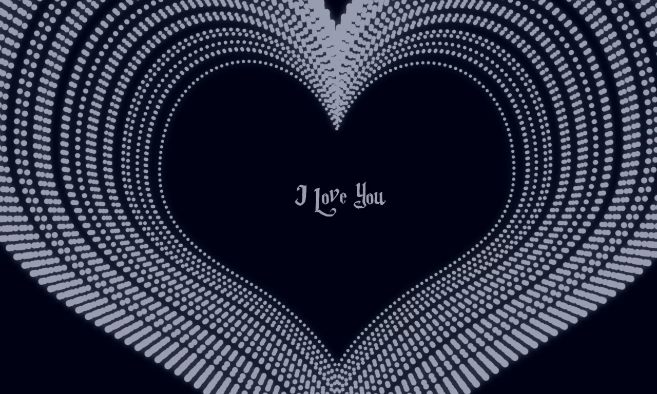 синий, минимализм, настроение, love, сердце