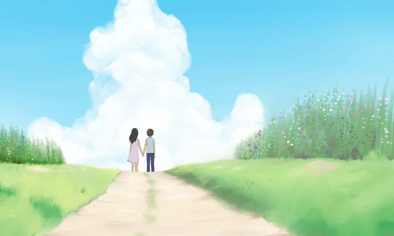 summer wars, облако, нацуки, кэндзи, летние войны
