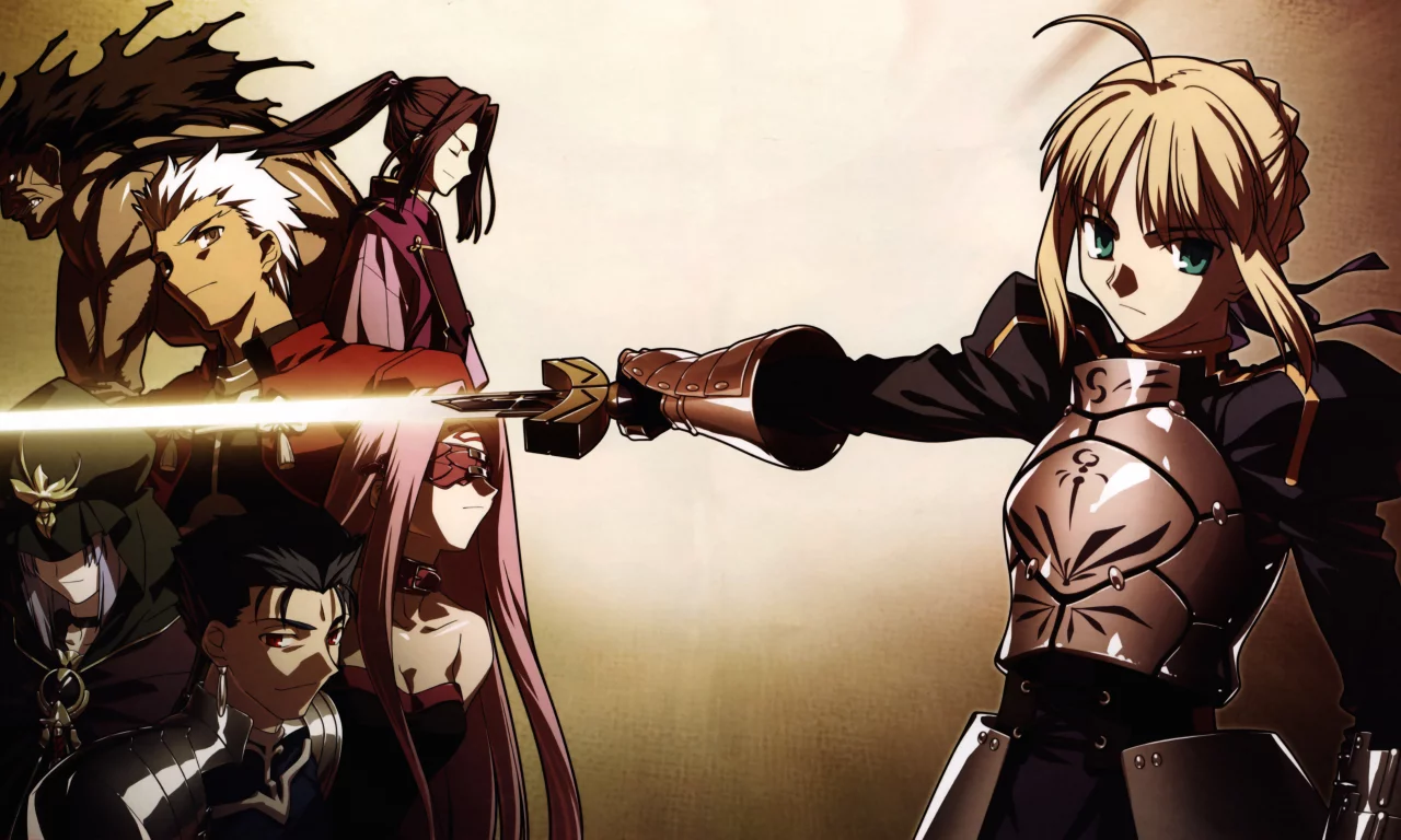 stay, saber, сериал, девушка, меч, доспехи, night, fate