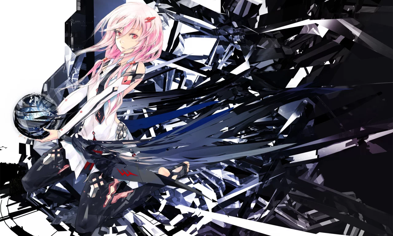 giulty crown, yuzuriha inori, венец греха, войд, девушка